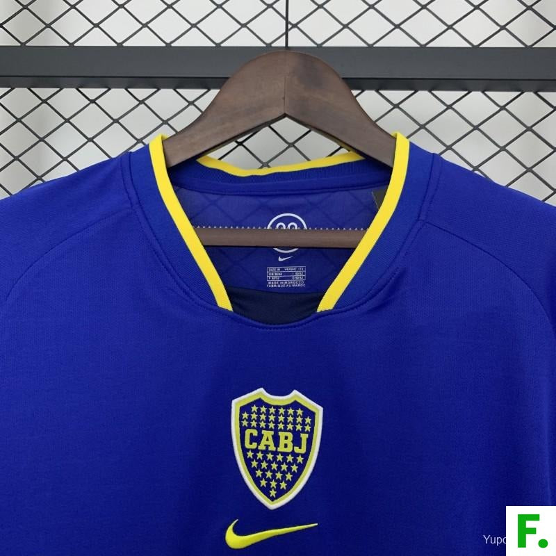 02/03 Retro Boca Juniors Home Jersey - Authentic Vintage Football Shirt