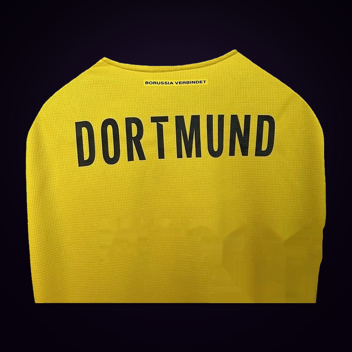 Borussia Dortmund 2025/26 Home football jersey - detail close-up