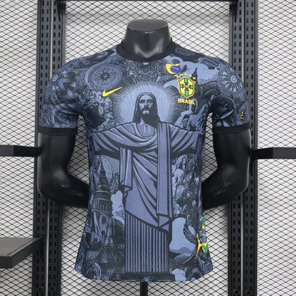 Brazil Special Edition Christ the Redeemer Player Version Jersey 2024