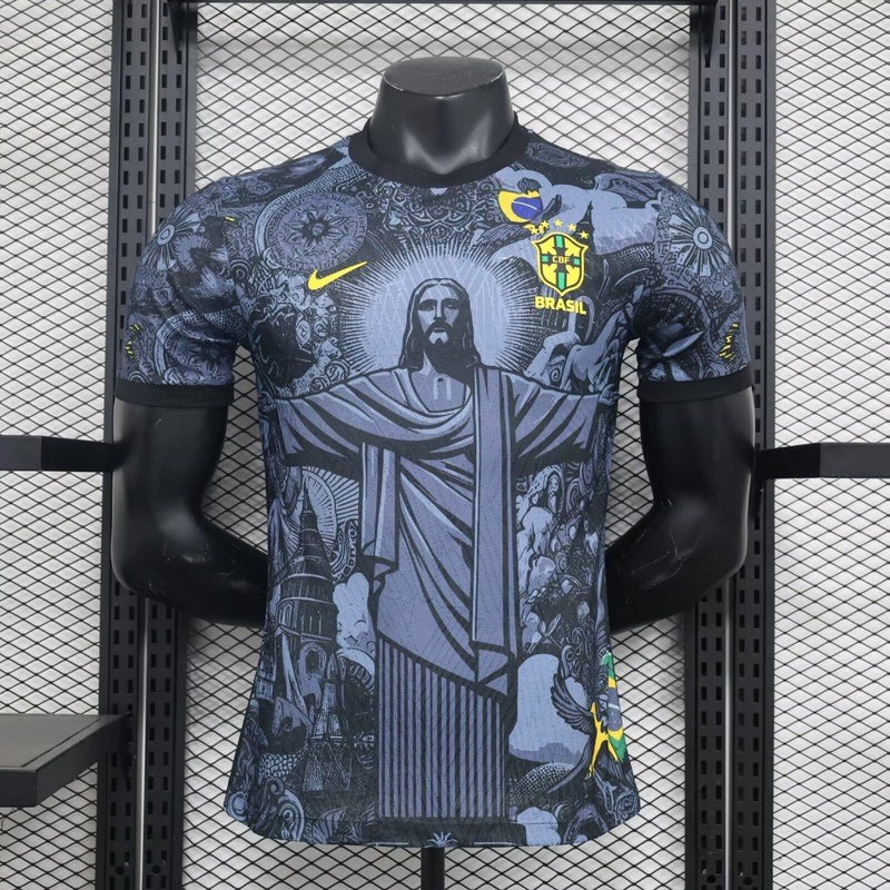Brazil Special Edition Christ the Redeemer Player Version Jersey 2024