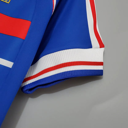 France National Team Classic Home Jersey - Retro Blue Football Shirt