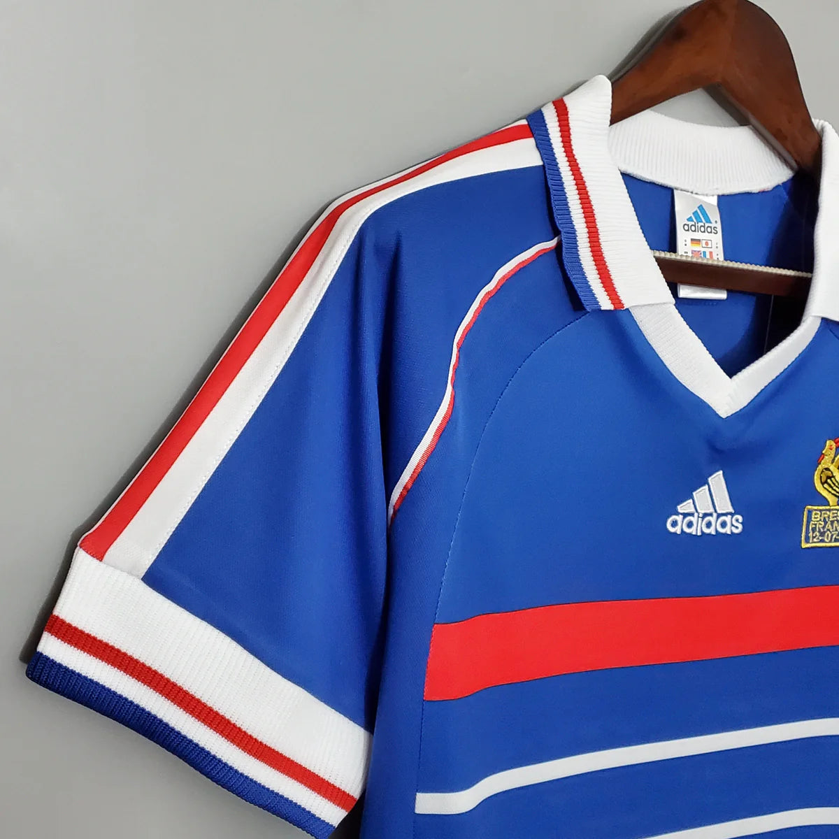 France National Team Classic Home Jersey - Retro Blue Football Shirt