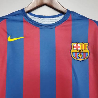 FC Barcelona Home Jersey - Classic Blue & Red Stripes