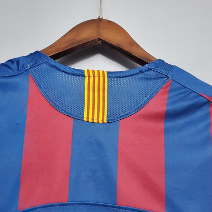 FC Barcelona Home Jersey - Classic Blue & Red Stripes