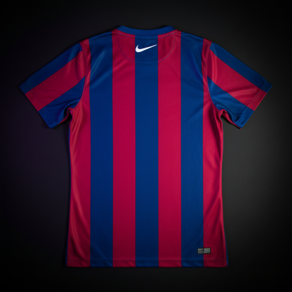 Barcelona 2010/11 Jersey Consistent Back View 1:1