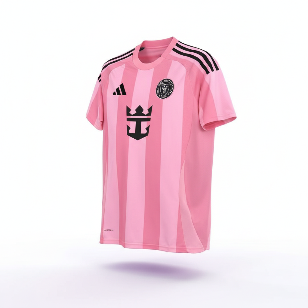Inter Miami 2025 Home football jersey - back view