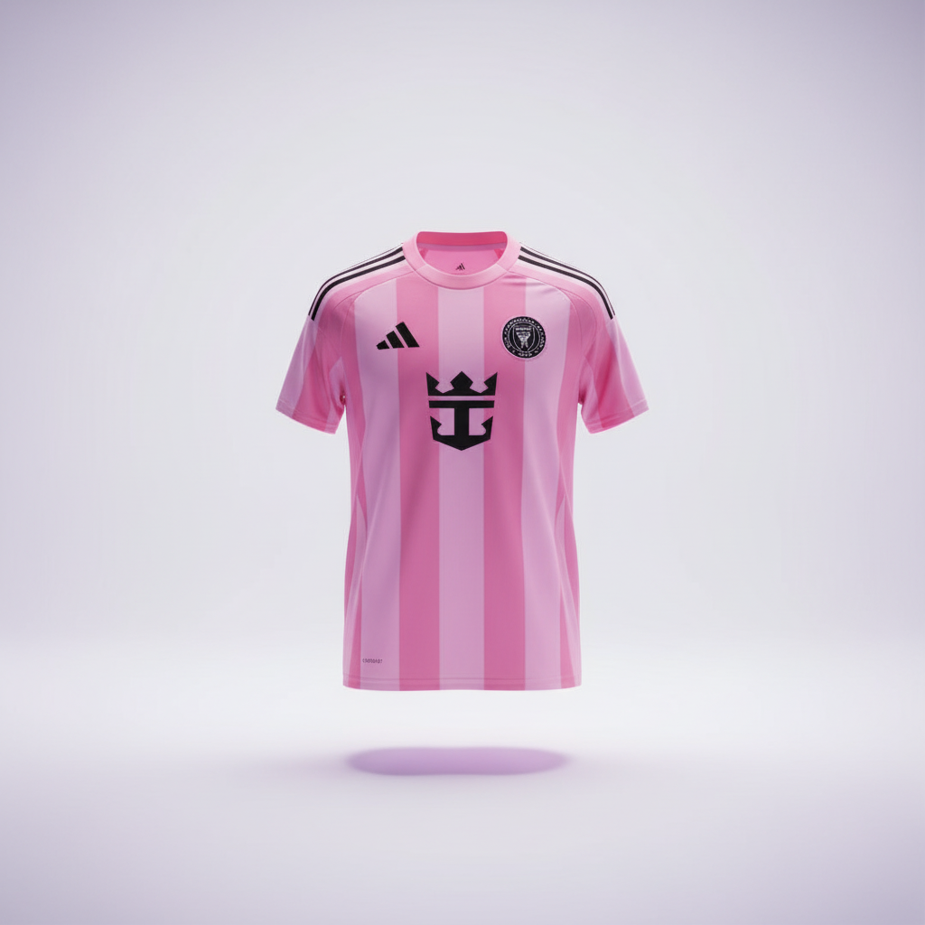 Inter Miami 2025 Home football jersey - front view