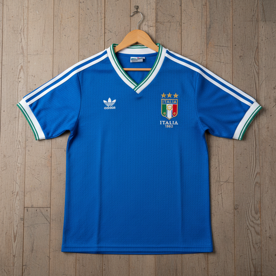 Italy 1982 World Cup Champions Retro football jersey - front view