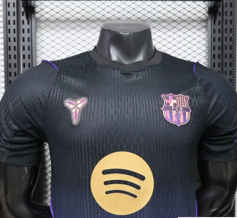26/27 FC Barcelona × Kobe Black & Purple Special Edition Jersey