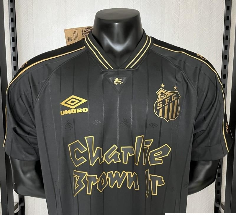 24/25 Santos Charlie Brown Jr Special Black Jersey