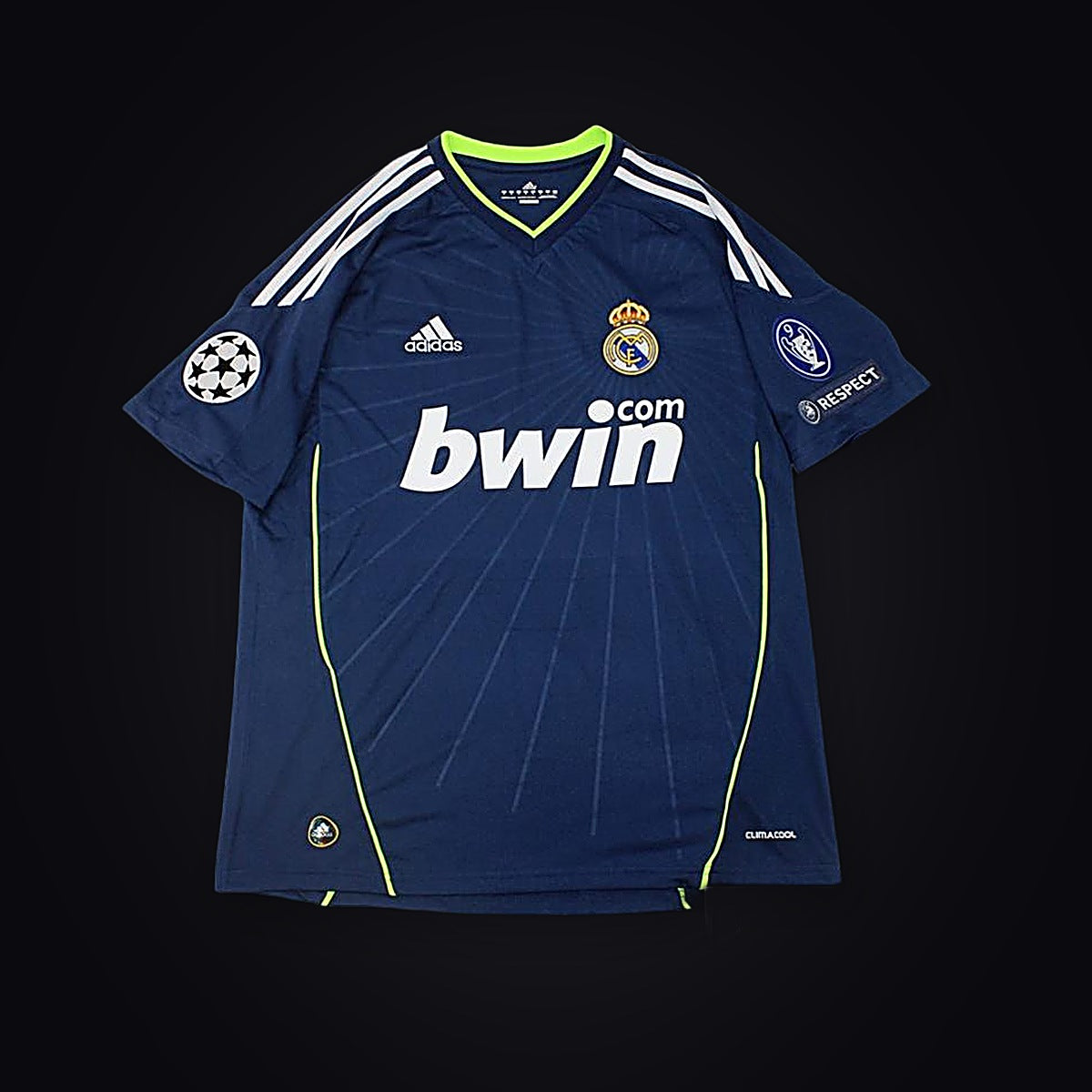 Retro10/11 Real Madrid Away Navy Cristiano Ronaldo Jersey