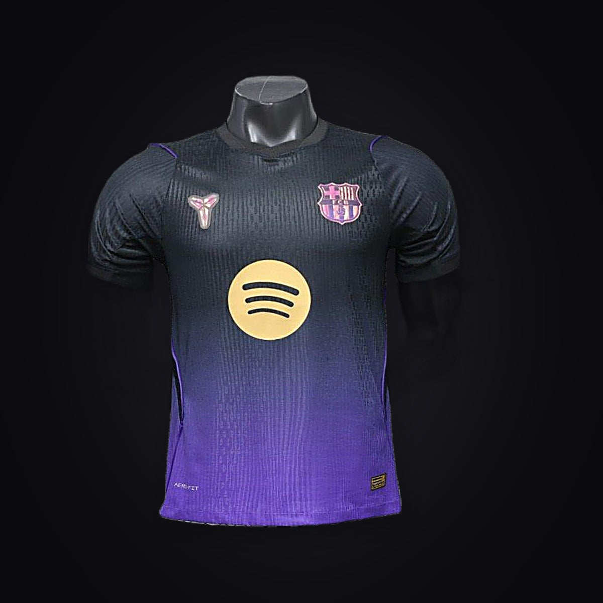 26/27 FC Barcelona × Kobe Black & Purple Special Edition Jersey