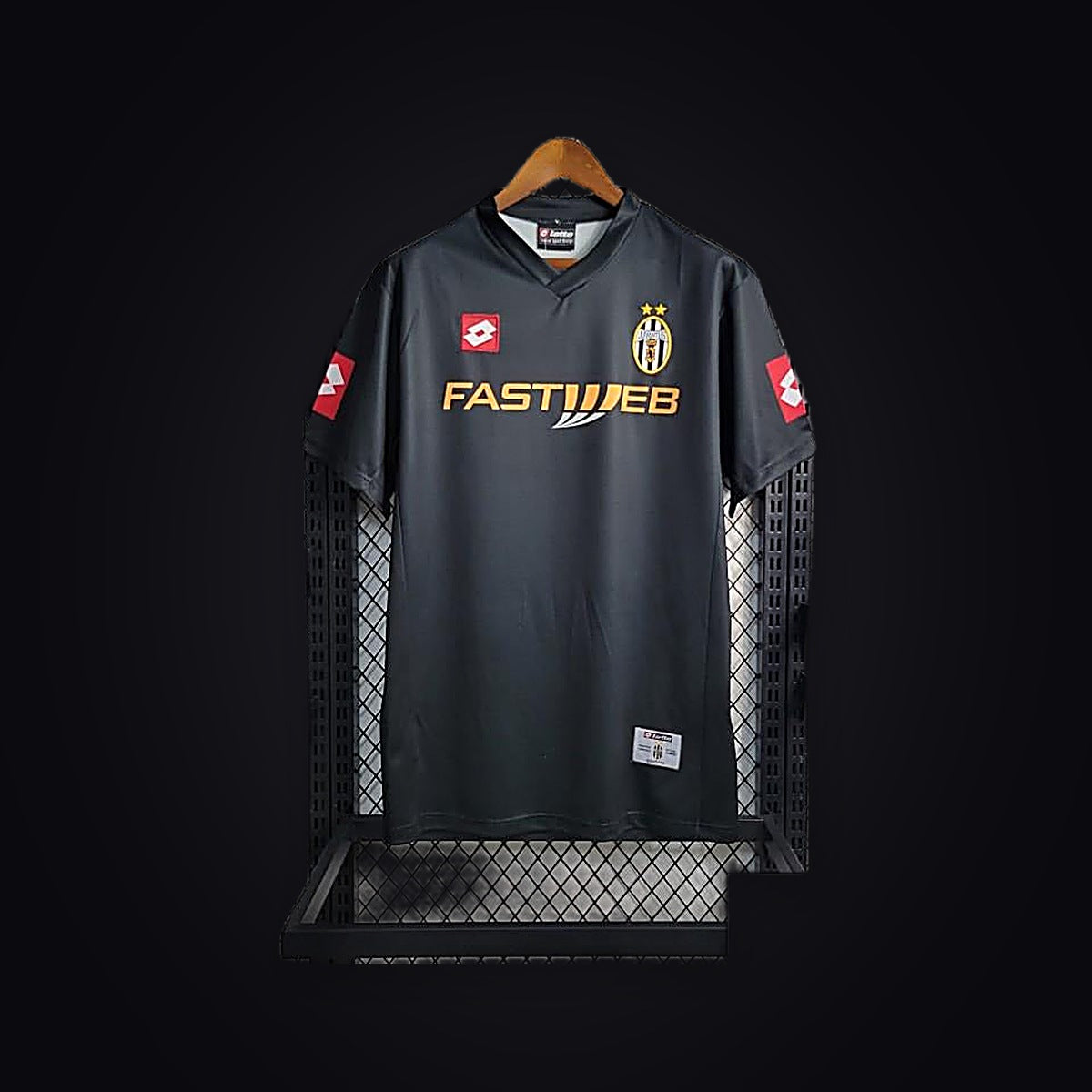 Retro 01-02 Juventus Away Black Jersey