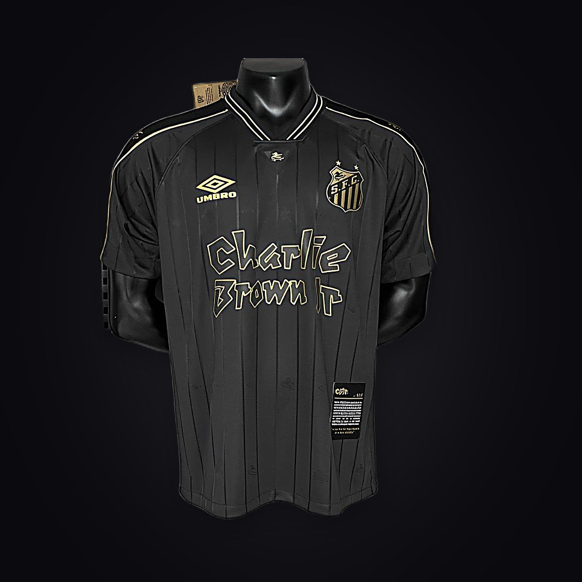 24/25 Santos Charlie Brown Jr Special Black Jersey