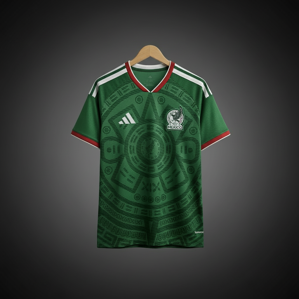 Mexico Jersey Front - jerseyFC Style