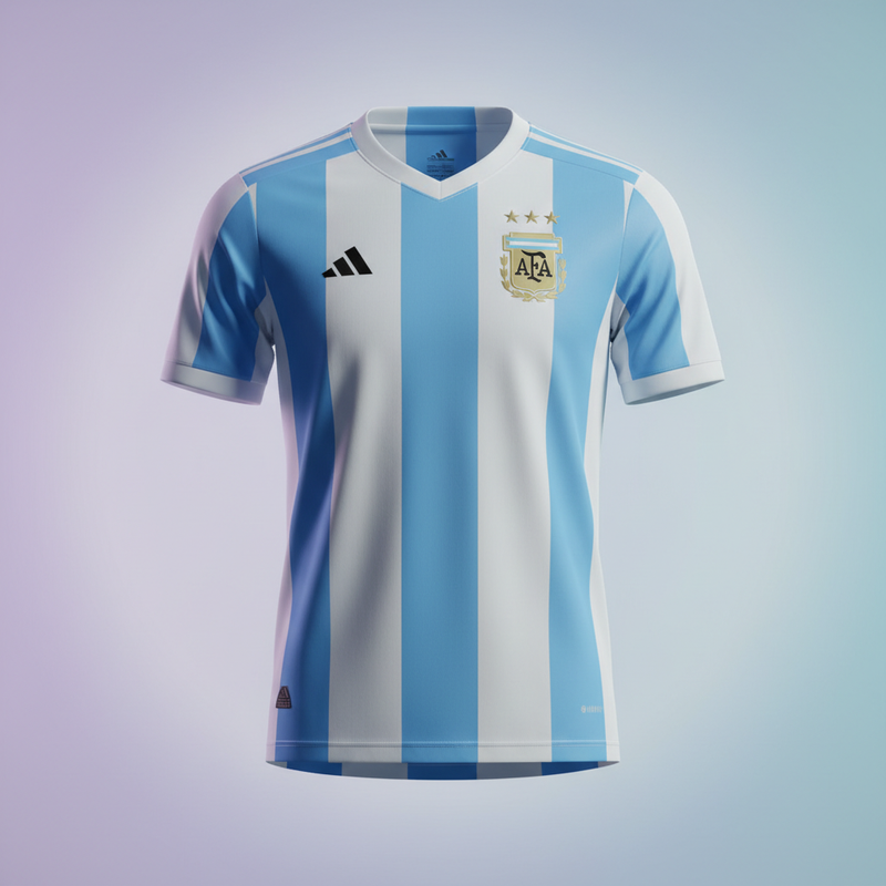 Plain Argentina Jersey Front 1:1