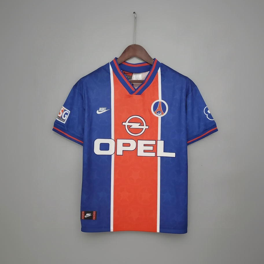 Retro PSG 95/96 Home football jersey - front view