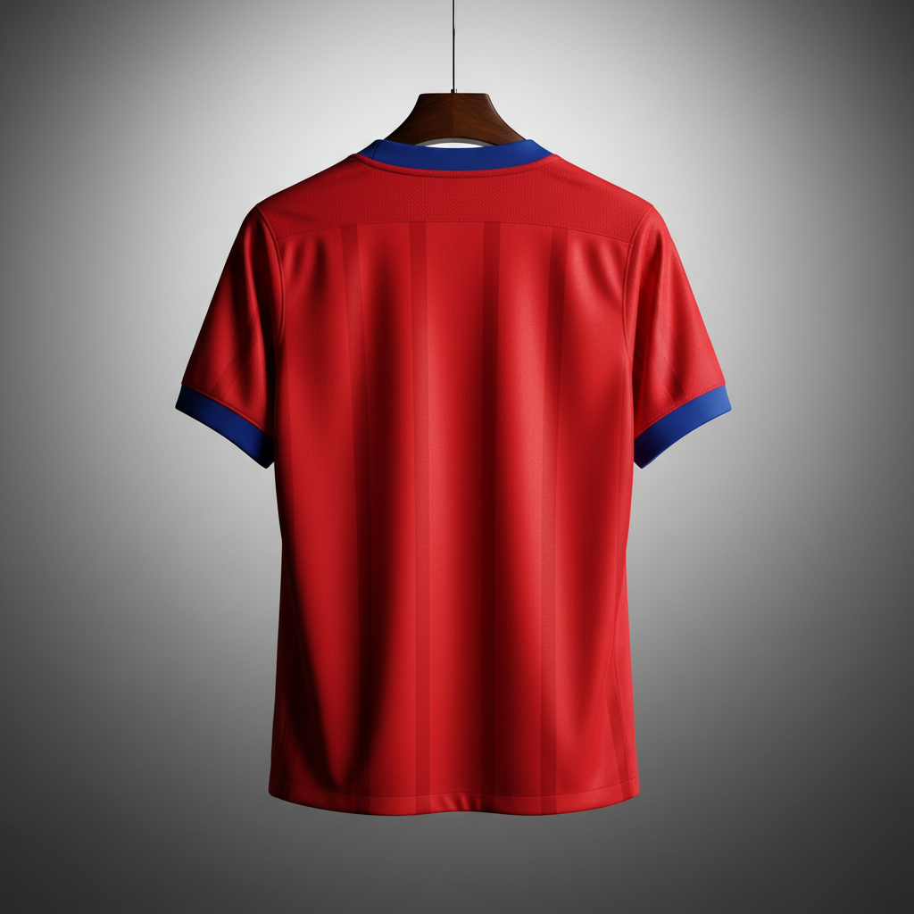PSG 2025/26 Home football jersey - detail close-up