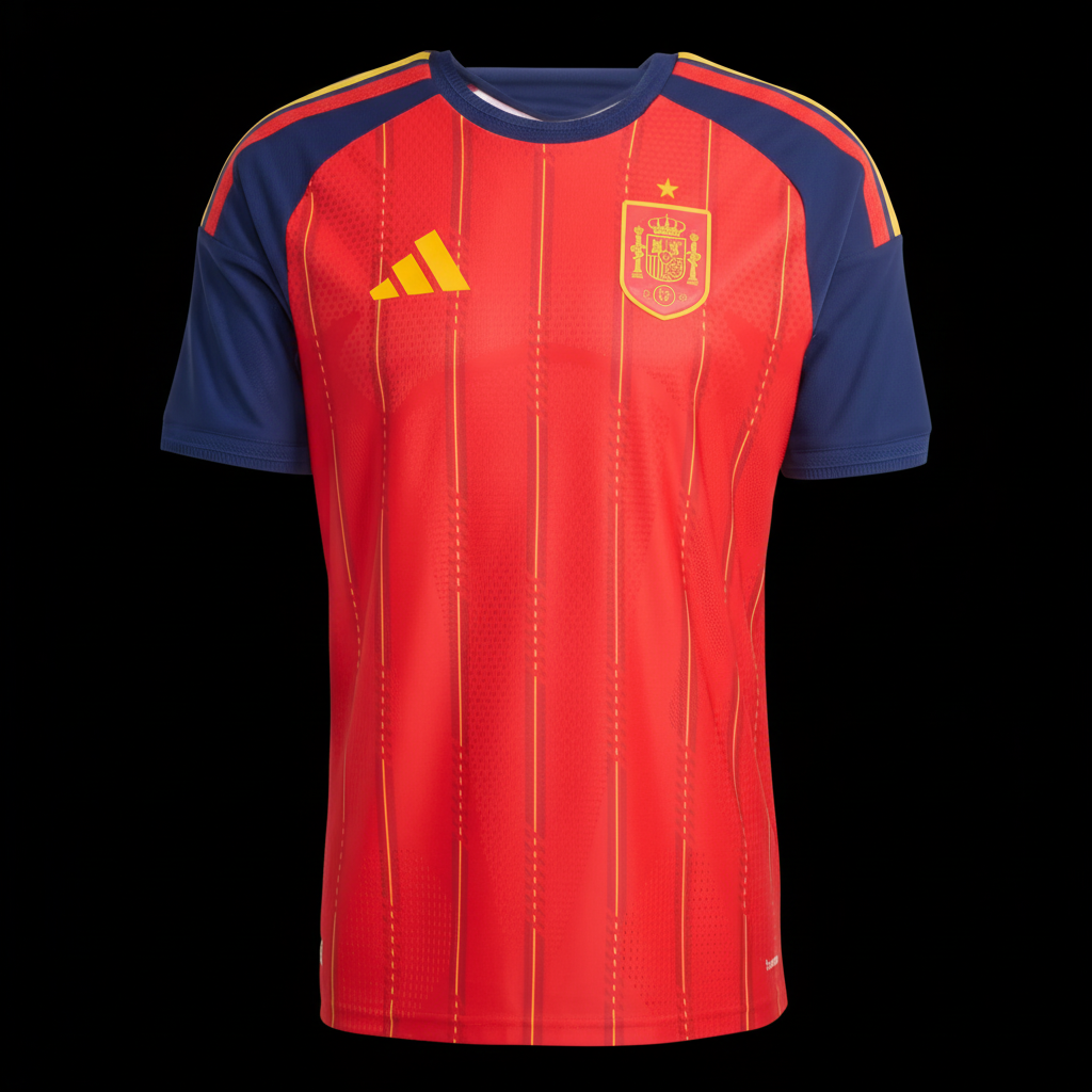 Spain 2026 World Cup Home football jersey - side view